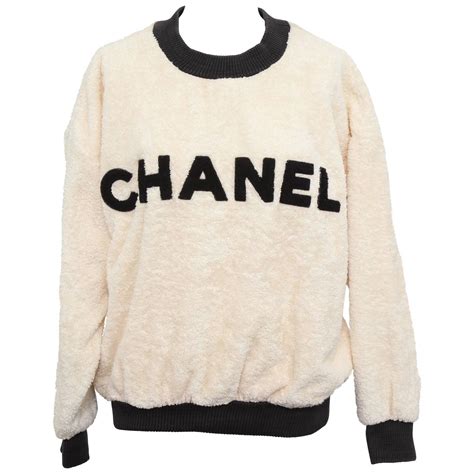 chanel sweatshirt womens|chanel sweaters for women.